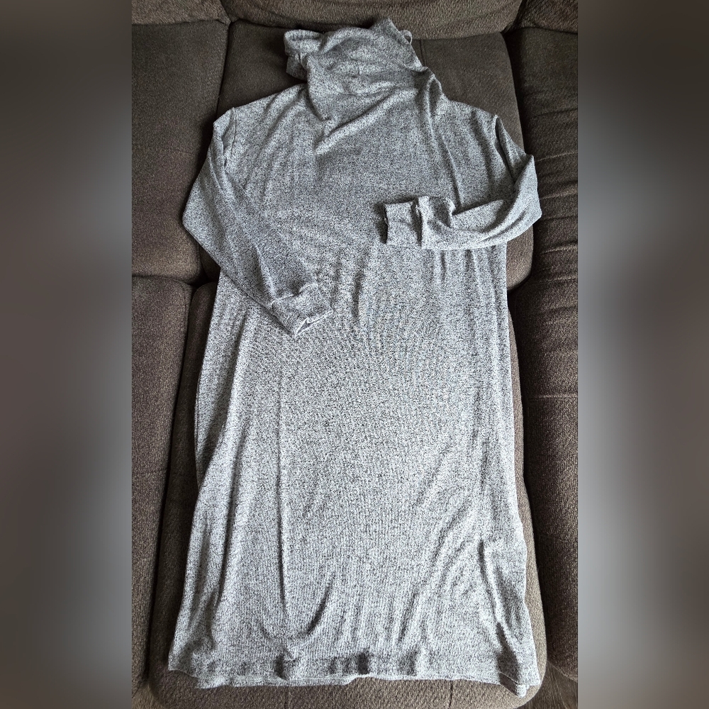 Core Life Grey High Neck Dress